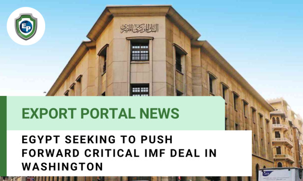 Egypt Seeking to Push Forward Critical IMF Deal in Washington