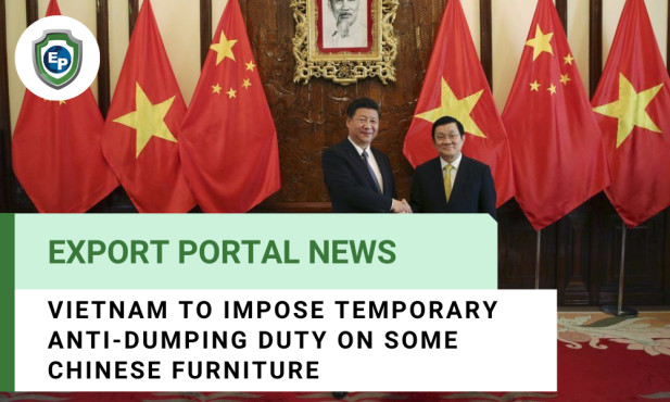 Vietnam to Impose Temporary Anti-Dumping Duty on Some Chinese Furniture