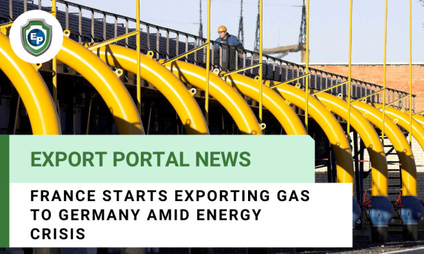 France Starts Exporting Gas to Germany Amid Energy Crisis