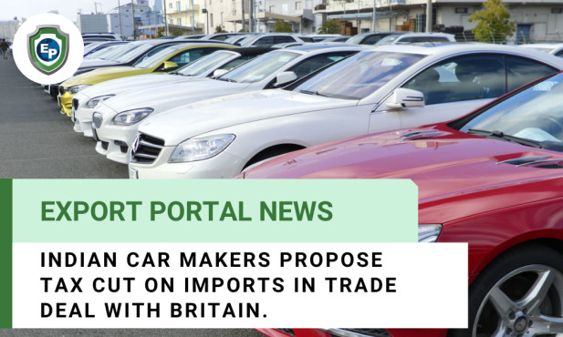 Indian Car Makers Propose Tax Cut on Imports in Trade Deal with Britain