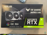 ASUS TUF NVIDIA GeForce RTX 3060 TI 8GB GDDR6 Graphics Card