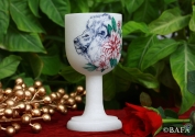 Marble Wine Glass for Home Decor - Madhira Ke Panchi