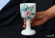 Marble Wine Glass for Home Decor - Madhira Ke Panchi