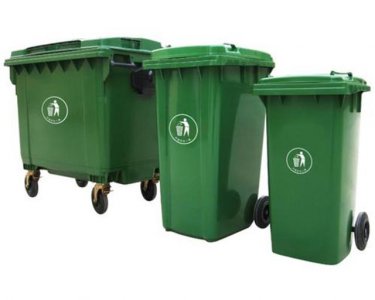 HDPE Trash cans