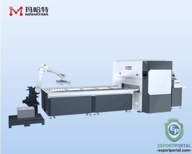 Part leveling machine for metal sheets and plates
