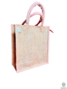 Eco Friendly Jute Bag, with rope handle, with its natural color