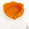 Terracotta Natural Color Akhand Diya 5inch for Festive Decor